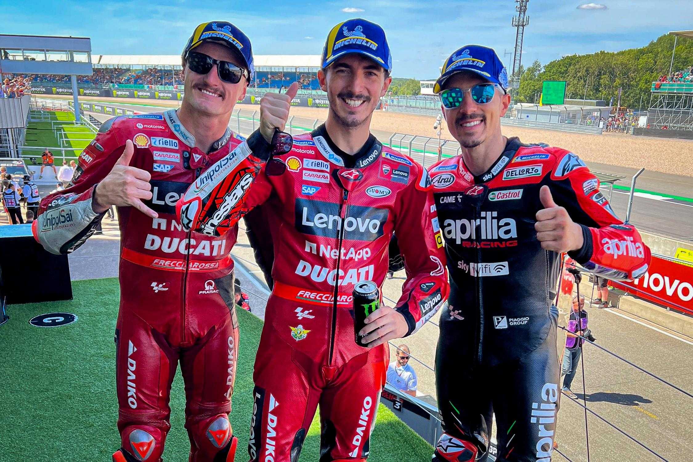 Silverstone, Championnat : Quartararo contient Espargaro, Bagnaia reprend du terrain