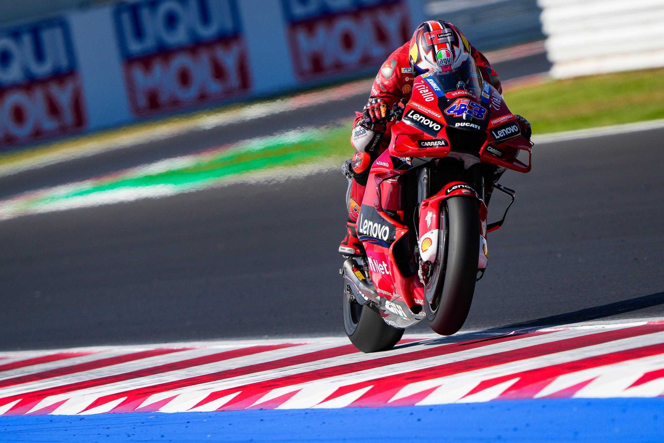 Misano, MotoGP (Q2) : Miller en pole, Ducati intouchable