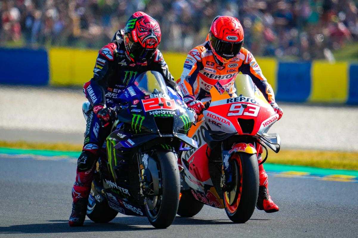 Quartararo défend Marquez : « Tout pilote doit se battre pour gagner »