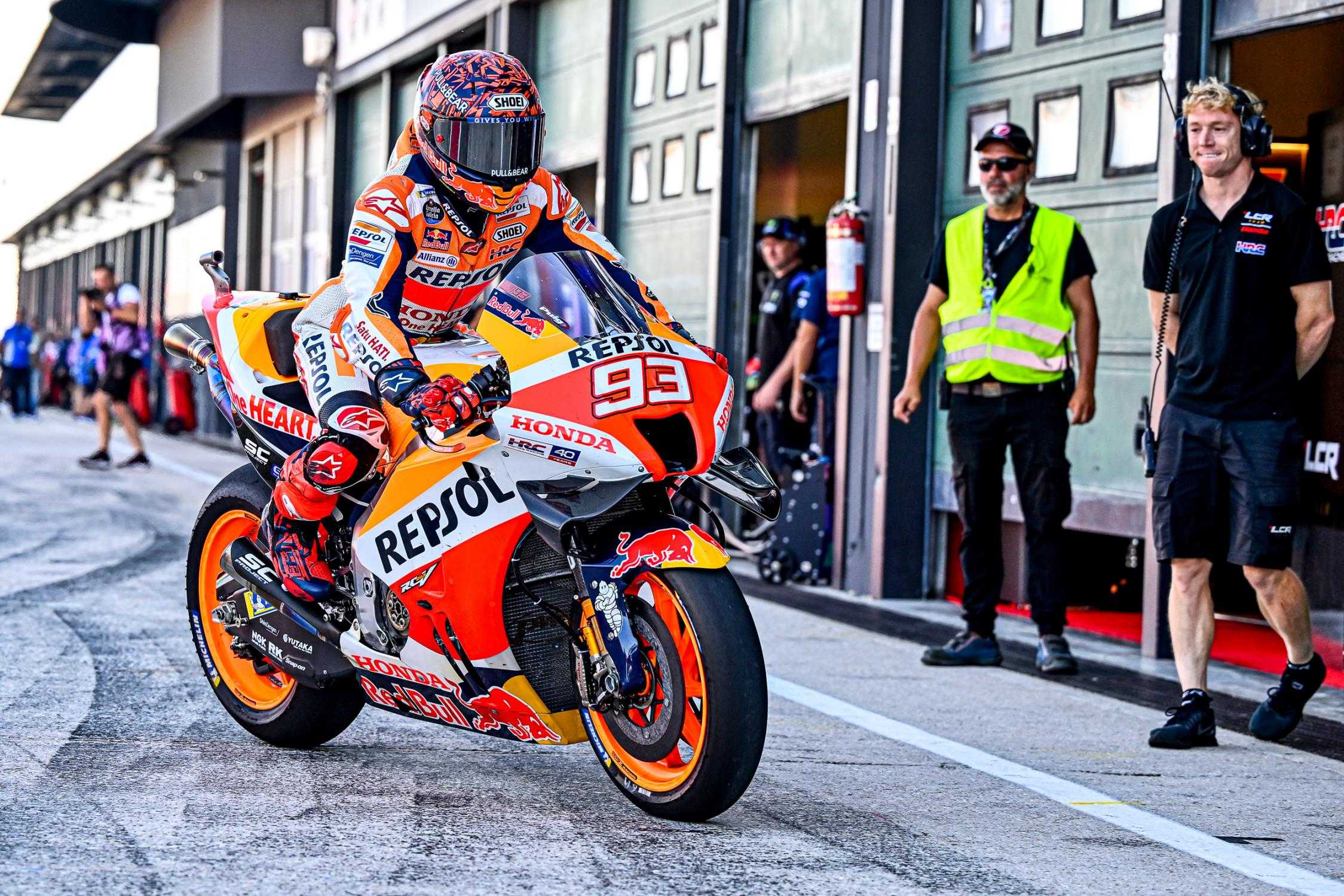 Les cinq chiffres du retour de Marc Marquez