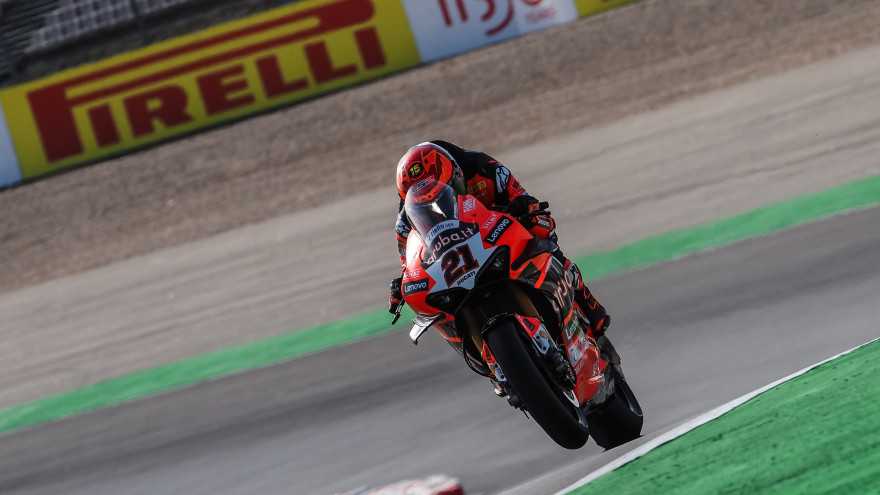 Portimao, SBK (FP1) : Rinaldi devant les Yamaha