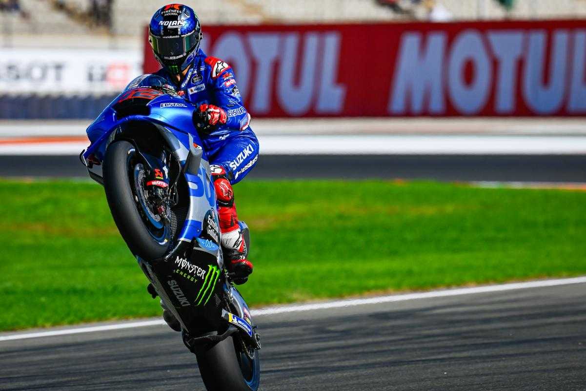 Valence, MotoGP : Rins gagne l'incroyable dernière de Suzuki, Bagnaia titré