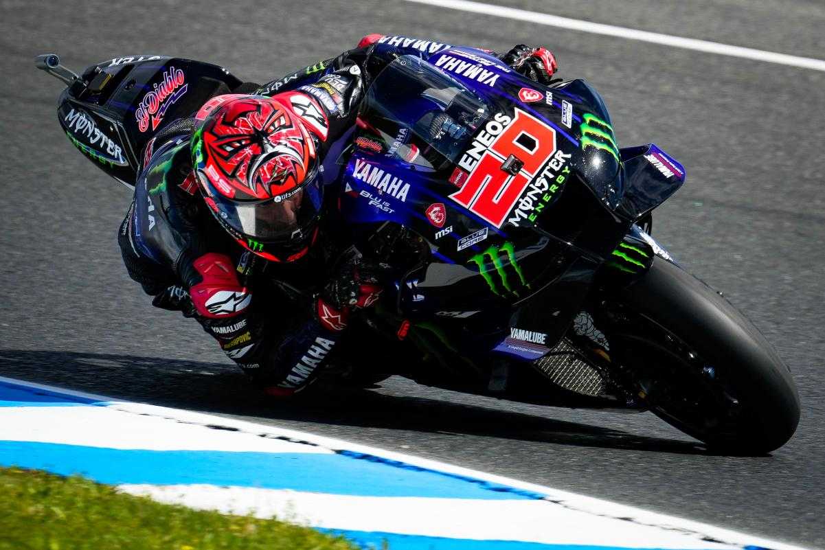 Valence, MotoGP (FP1) : Quartararo aux commandes, Bagnaia 17ème