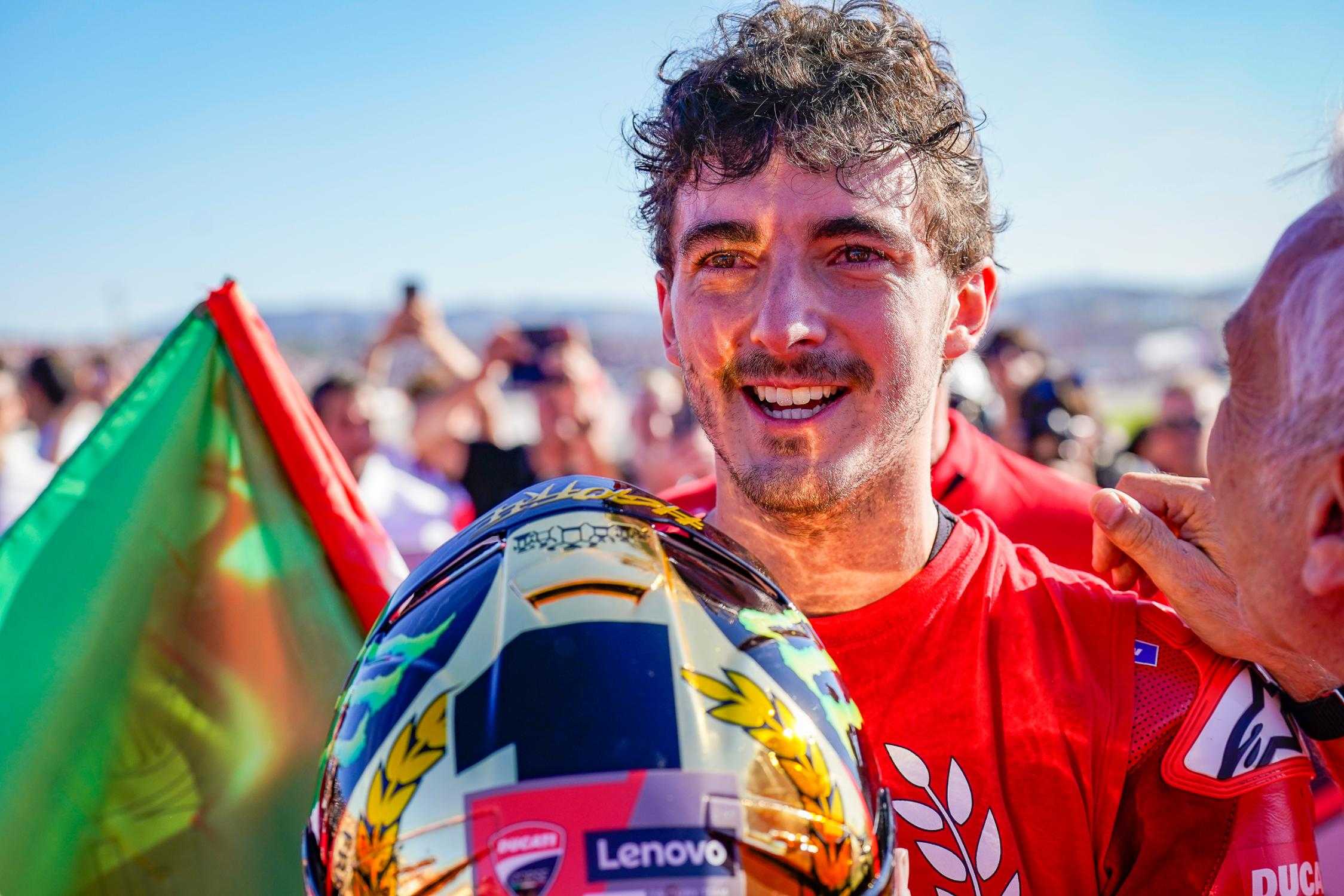 « Retour de l'année » : Bagnaia nominé aux Laureus Awards !