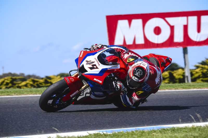 Nagashima affiche son potentiel sur la Honda CBR