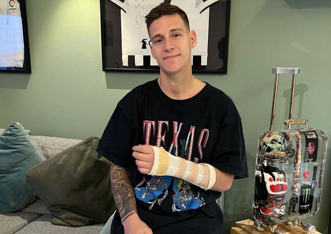 Petite fracture de la main pour Quartararo