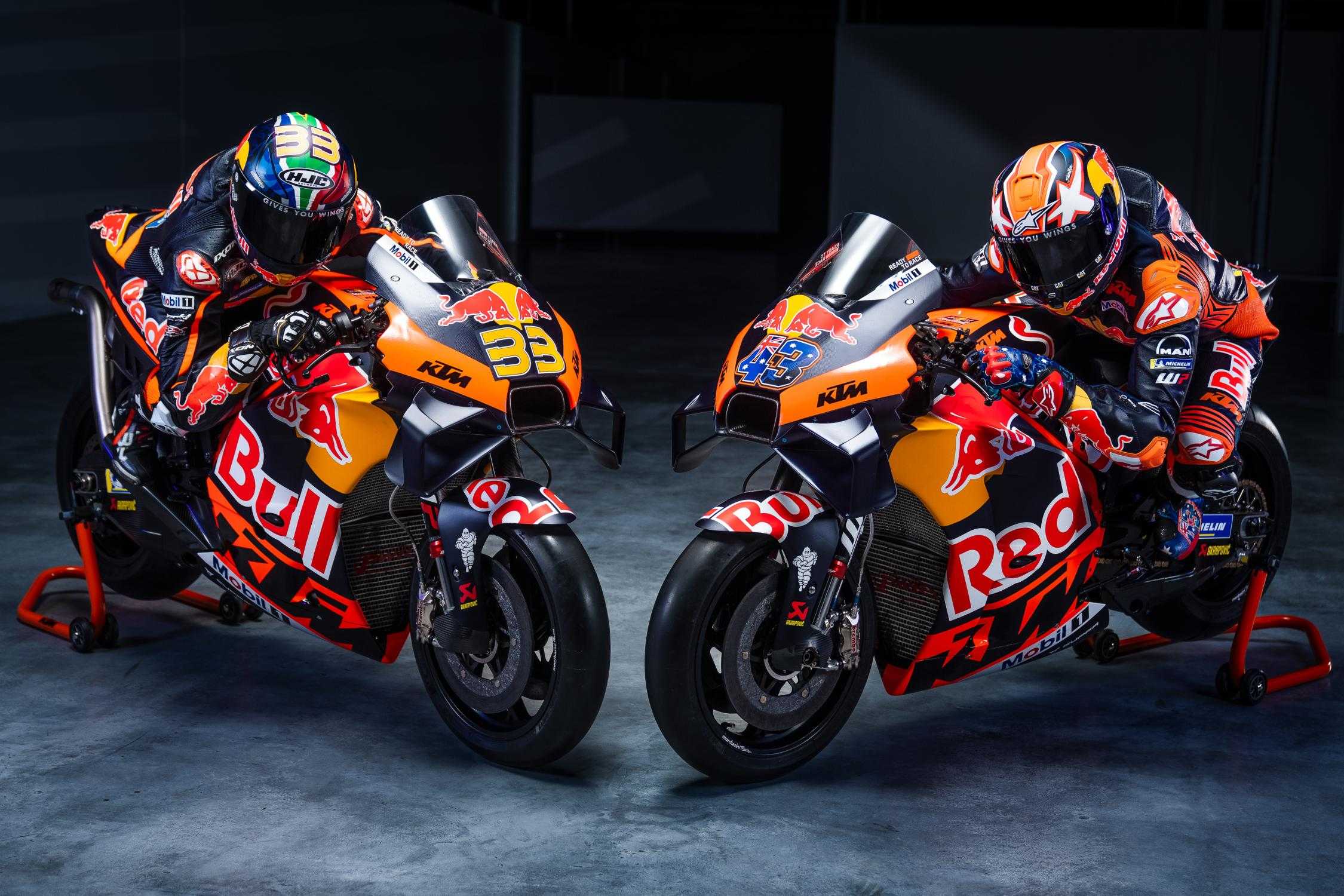 PHOTOS : Binder et Miller version KTM 2023