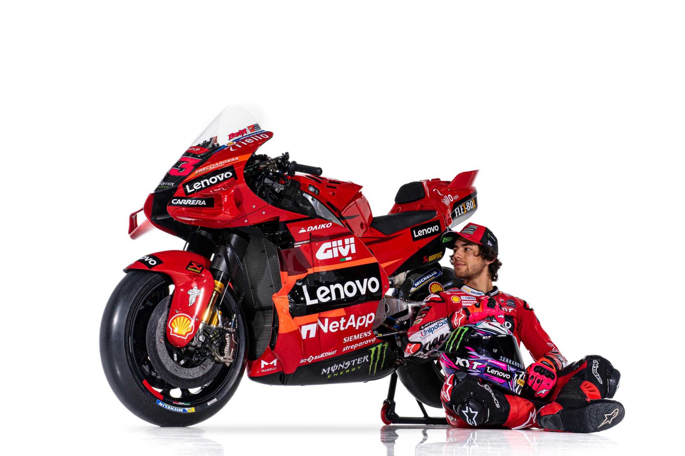 PHOTOS : Le Ducati Lenovo Team 2023 !