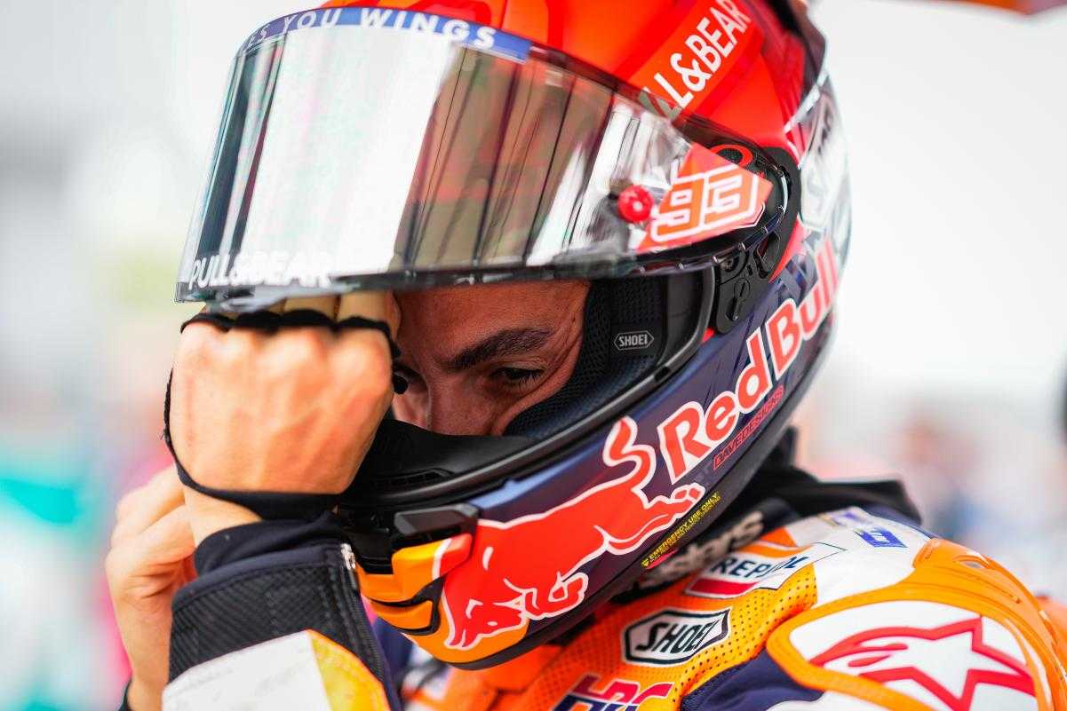 « C'était trop risqué » : Marquez s'explique à Jerez