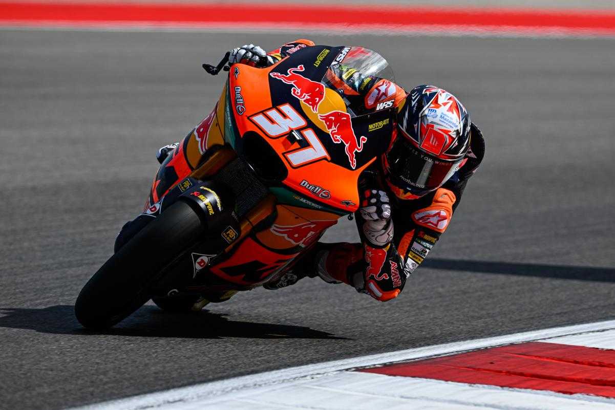 Austin, Moto2 (P2) : Acosta donne le ton, Baltus dans le rythme