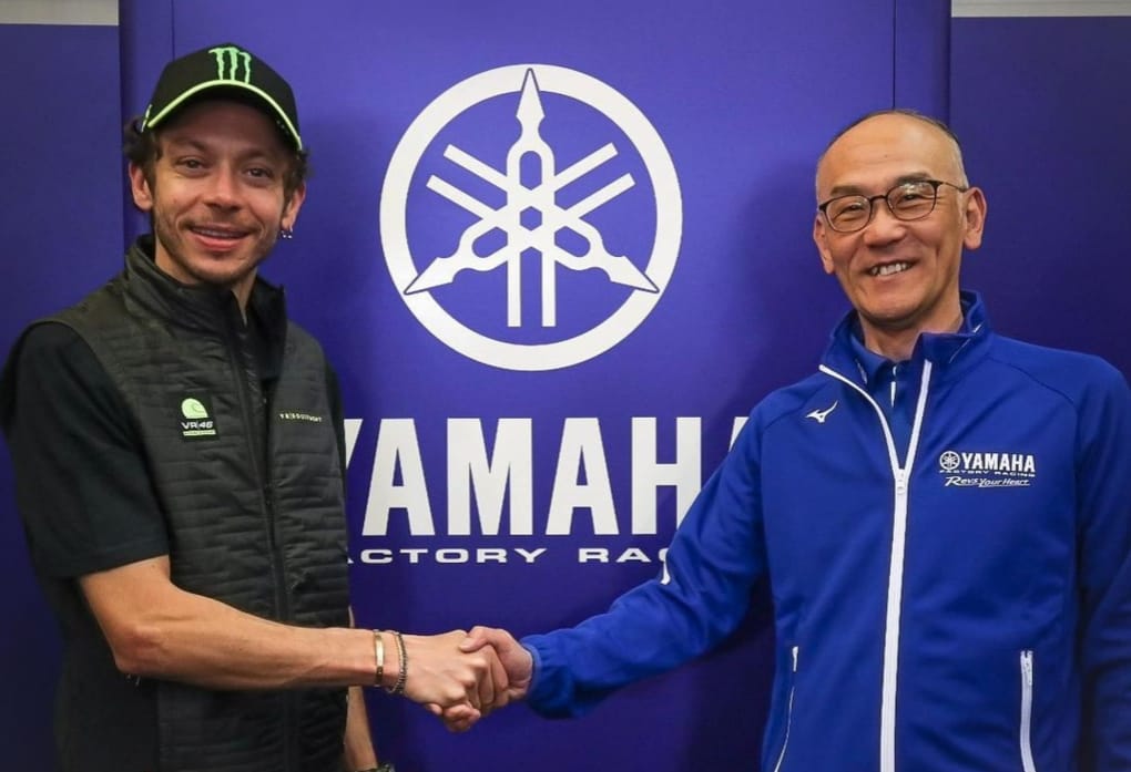 Valentino Rossi devient ambassadeur Yamaha