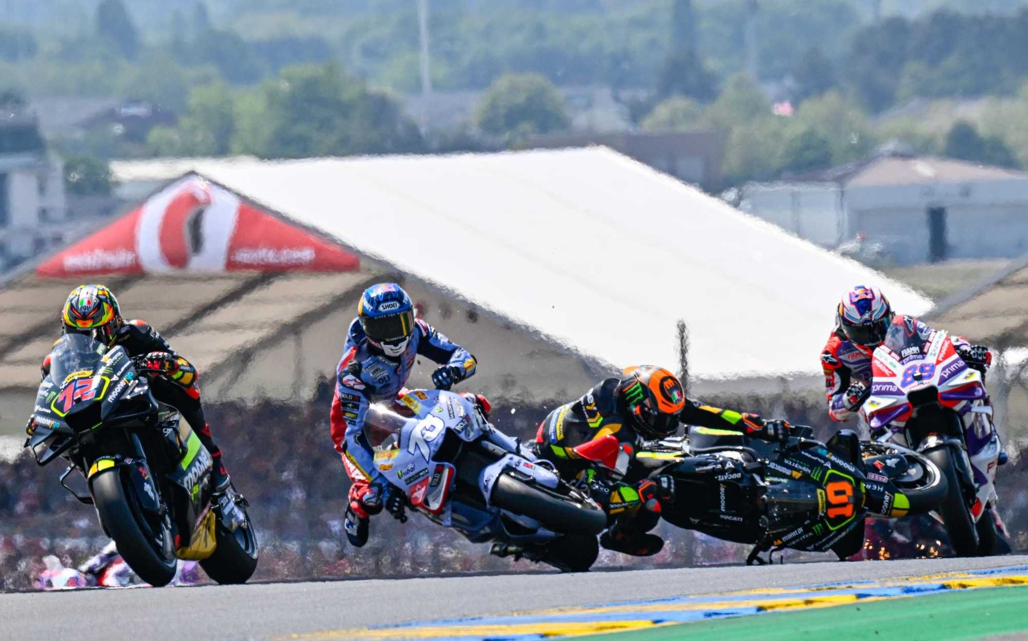 « Marquez n'y est pour rien » : Marini revient sur l'accrochage du Mans