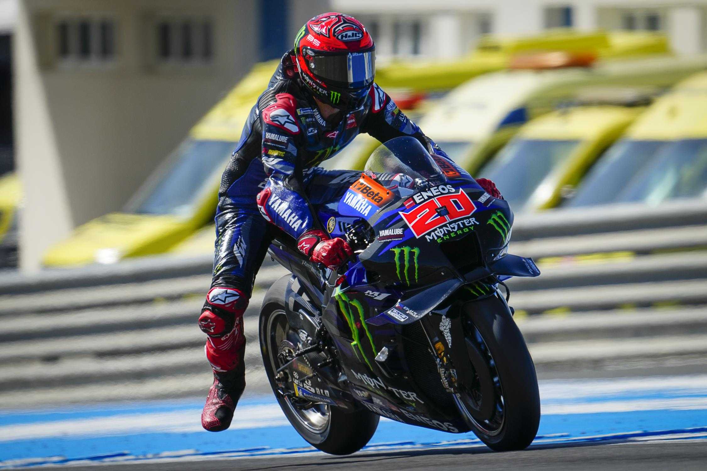 « Je ne peux pas gagner pour l'instant » : Quartararo fait le point après le test de Jerez