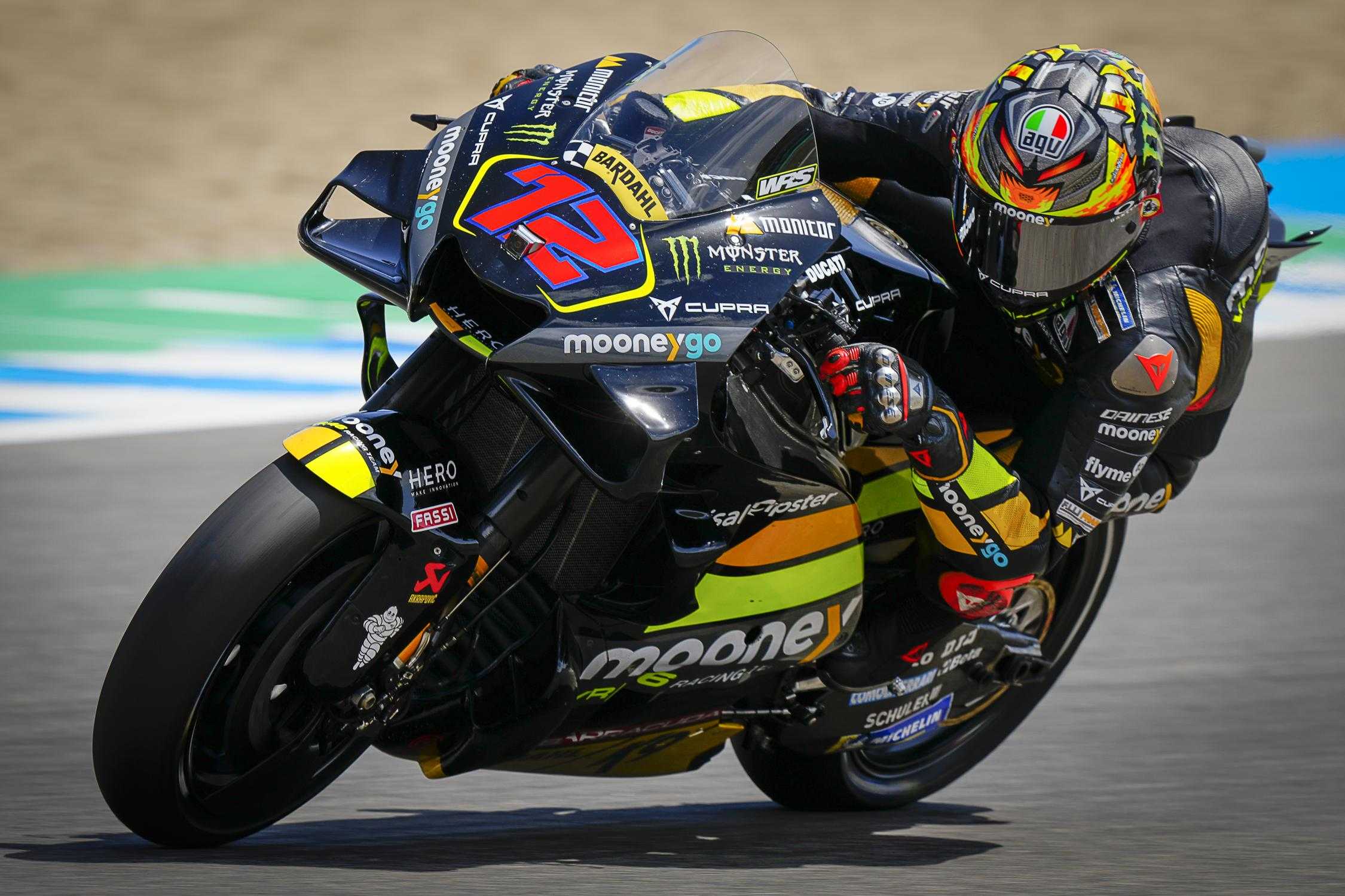 Test Jerez : La VR46 devance Quartararo