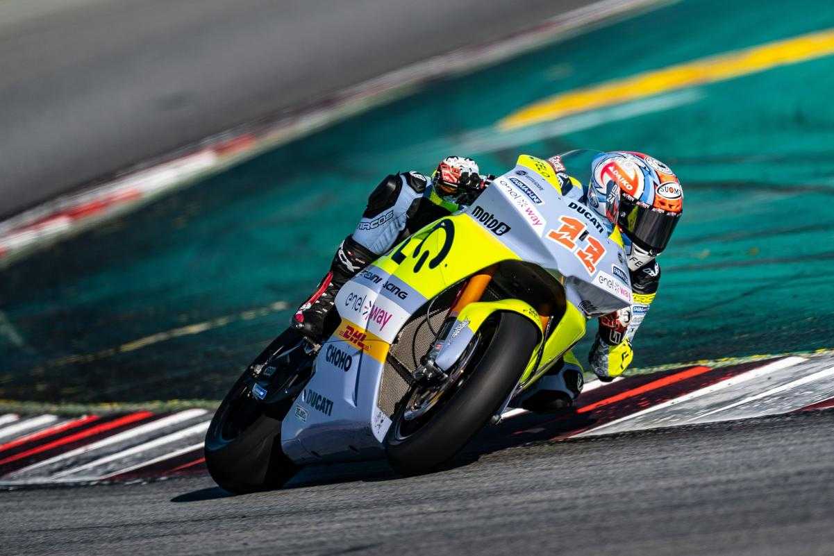 3,3 secondes gagnées par la MotoE au Mans