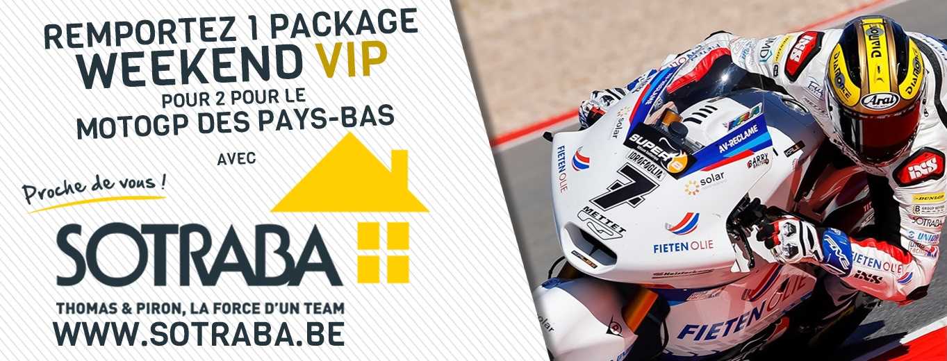 2 places VIP pour Assen avec Sotraba Constructions !