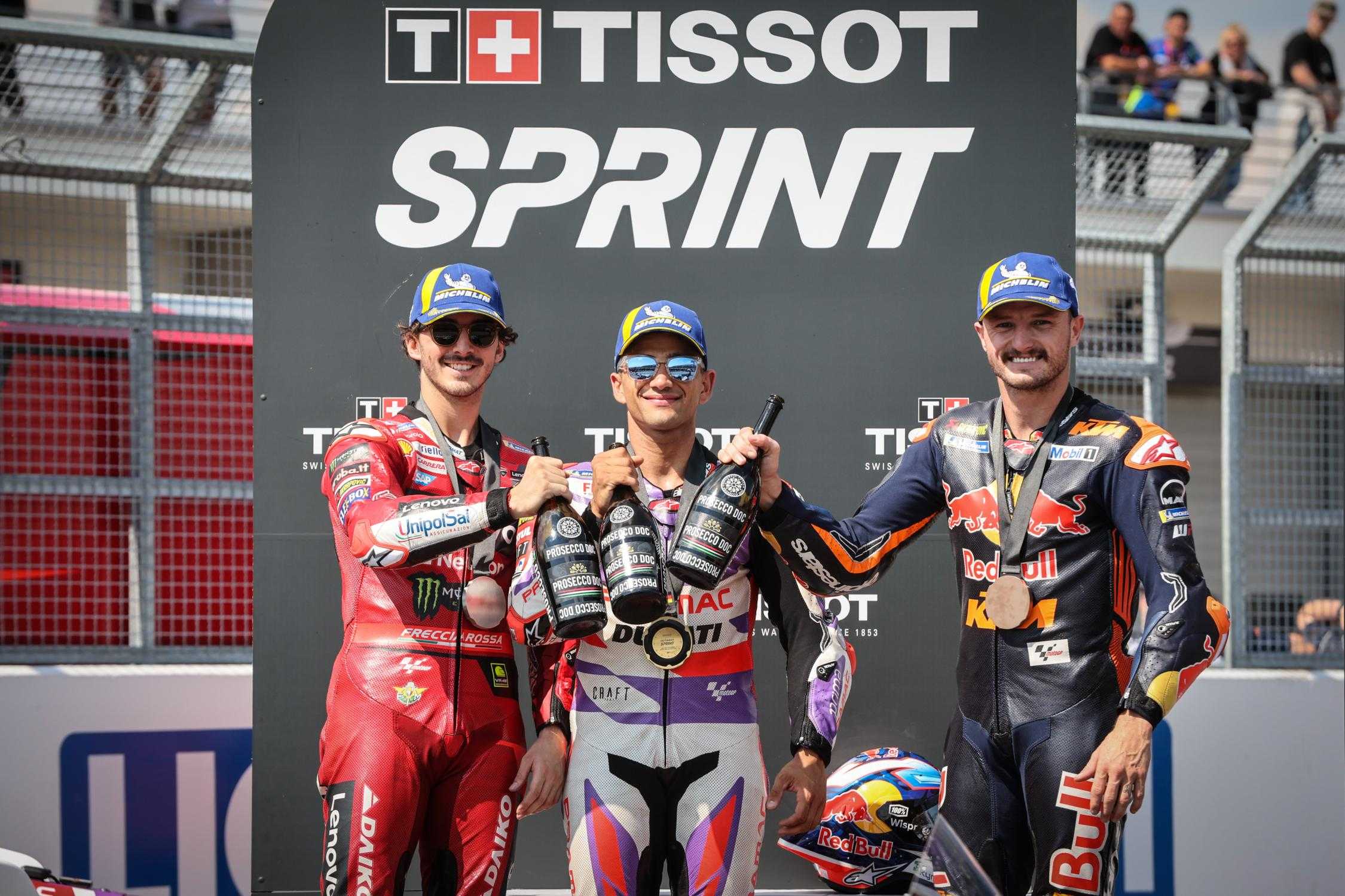 Sachsenring, Championnat (sprint) : Martin nouveau dauphin de Bagnaia !