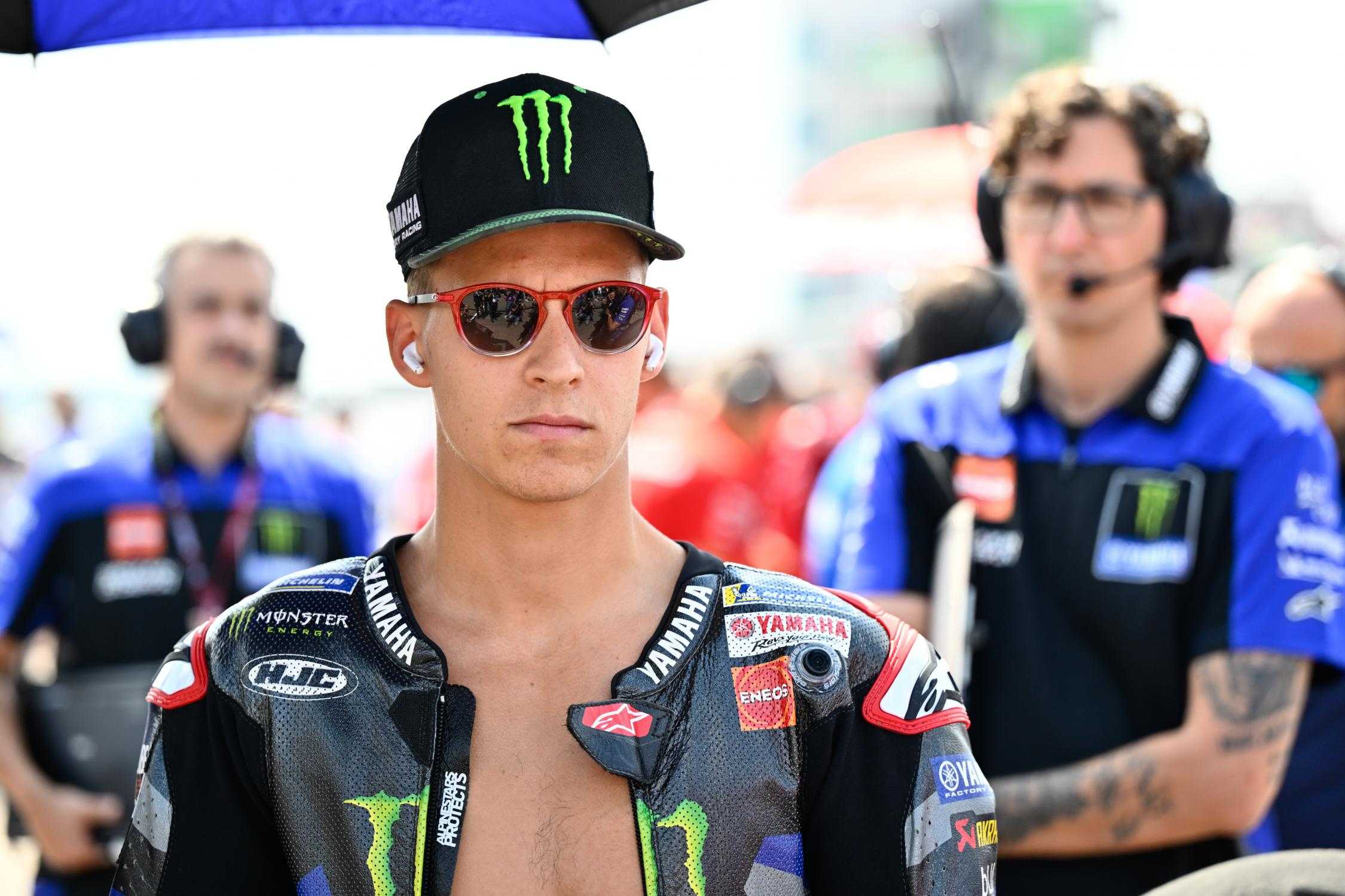 « Bien remis de ma blessure » : Quartararo arrive à Silverstone