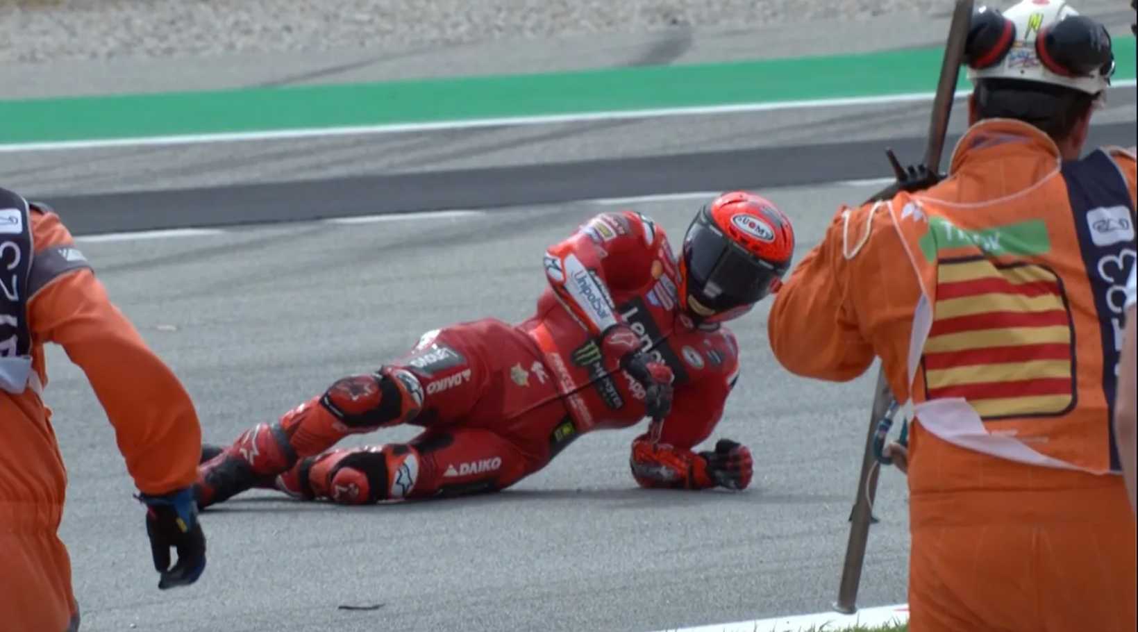 Premières nouvelles de Pecco Bagnaia à Barcelone