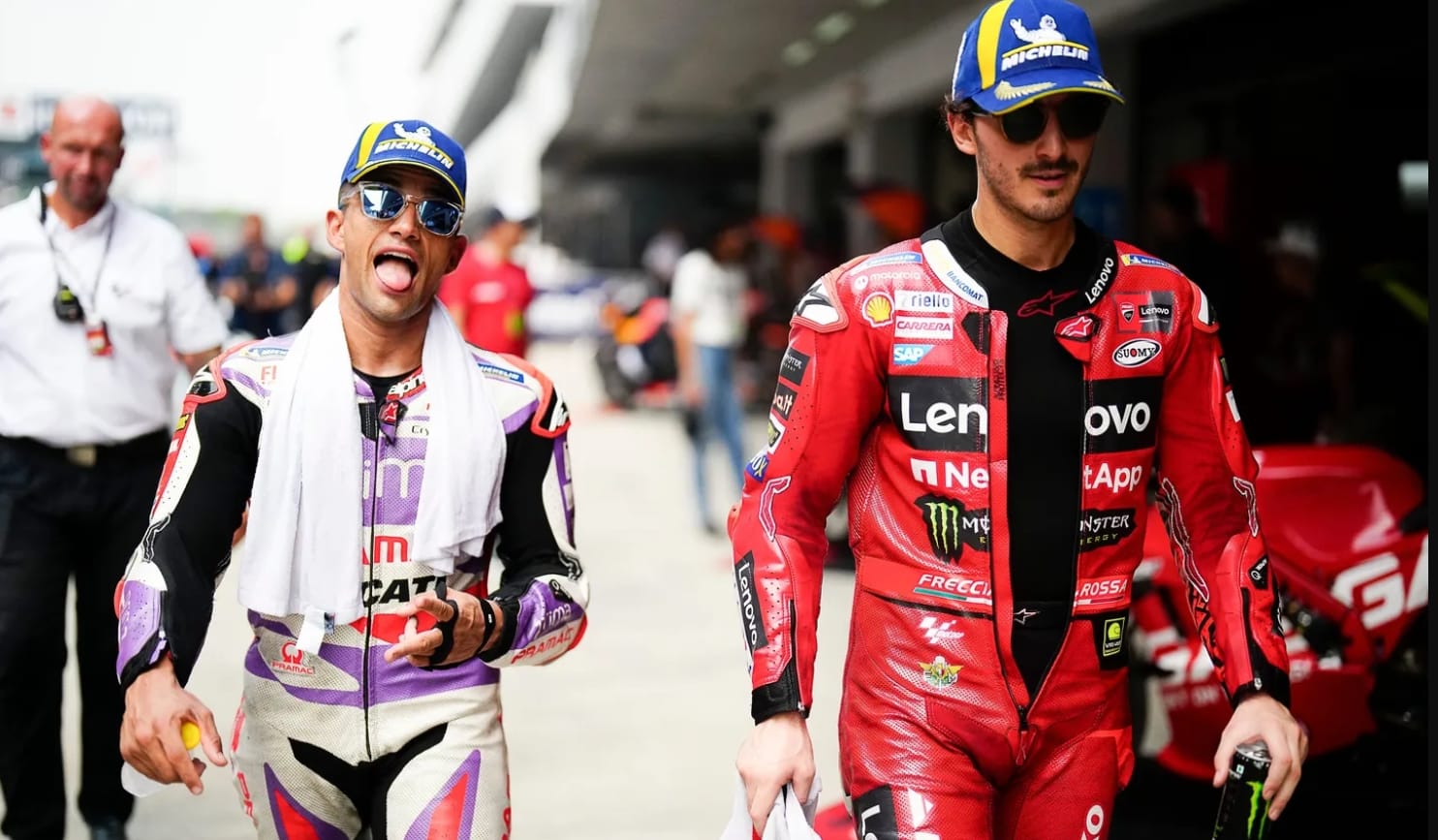 Martin contre Bagnaia, un souci pour Ducati ? « L'important est qu'une Ducati gagne »