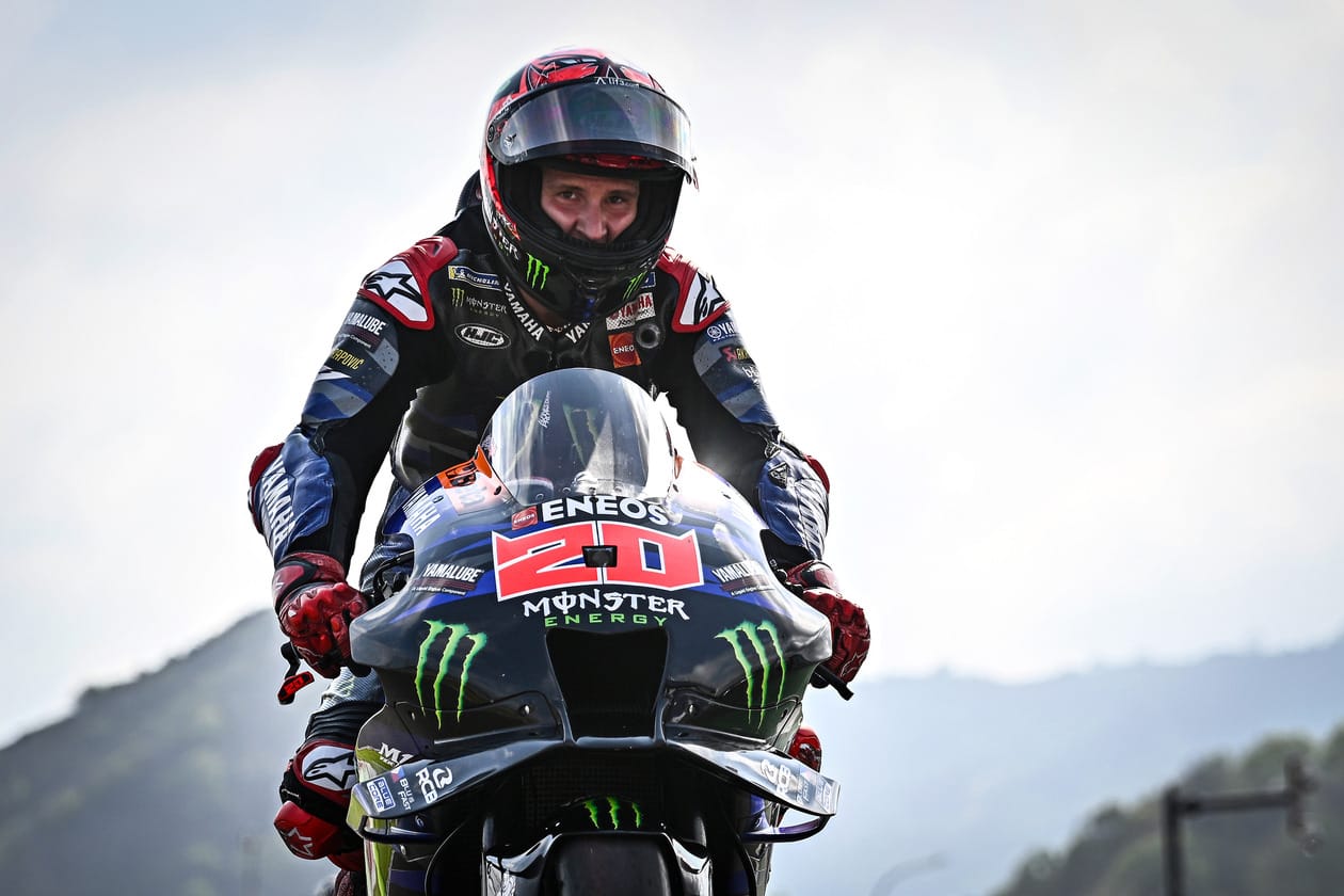 Quartararo se retrouve en Thaïlande : « Avec une bonne qualification, pourquoi pas viser le podium »