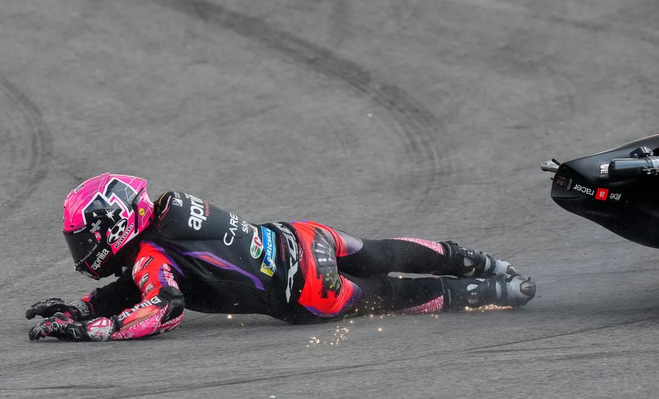 Aprilia perd des points importants à Sepang