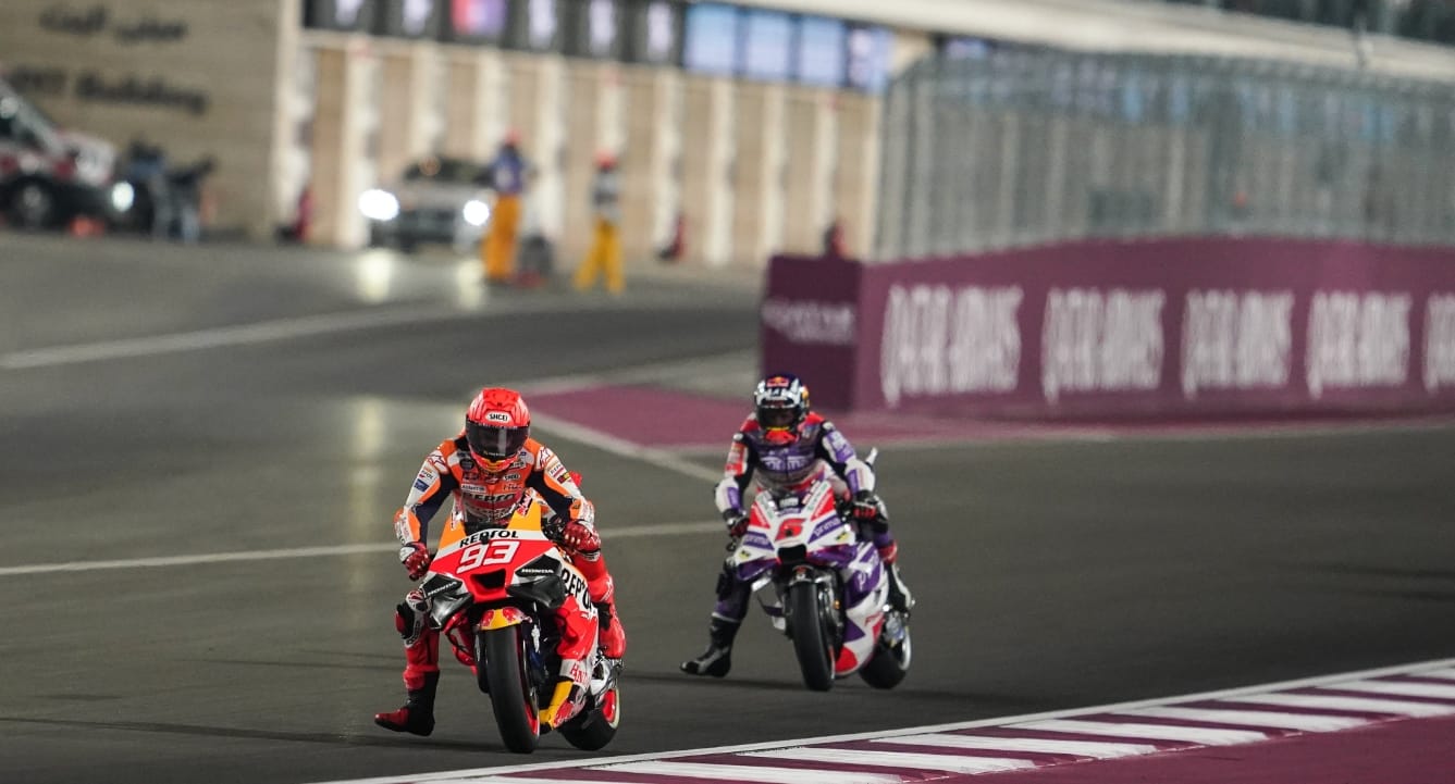 Qatar : Marquez reconnaît être resté volontairement derrière Martin à la fin