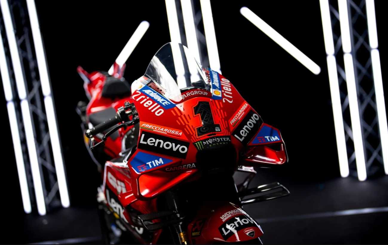 Photos 2024 : La Ducati officielle de Bagnaia et Bastianini !