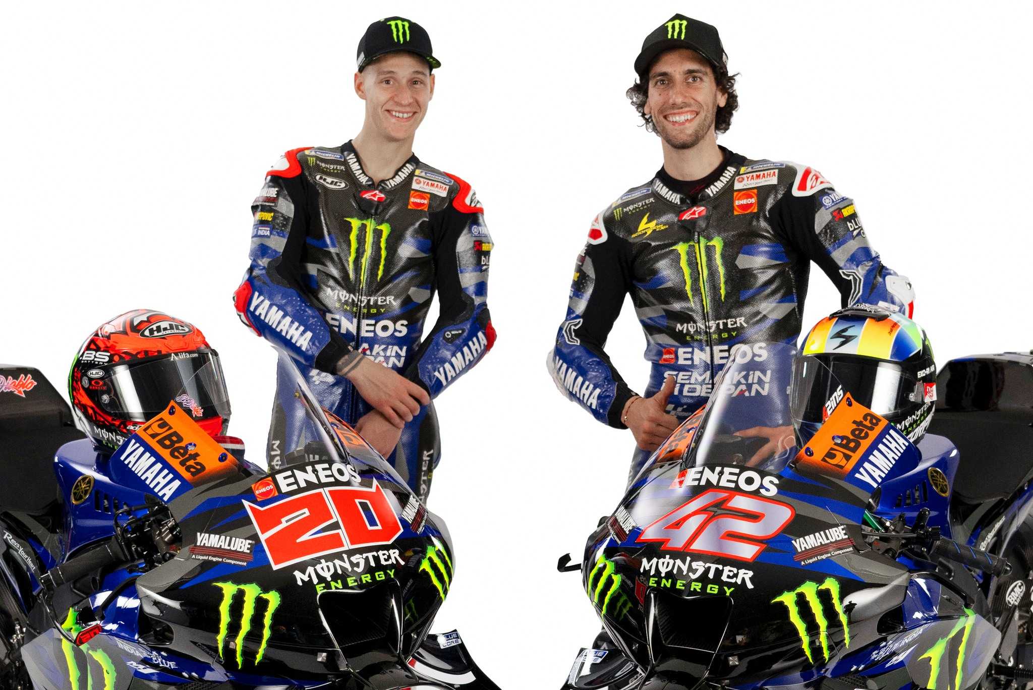 Photos 2024 : La Yamaha Monster Energy de Quartararo et Rins !