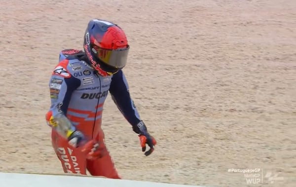 Portimao, MotoGP (WUP) : Martin au top, Marquez à terre
