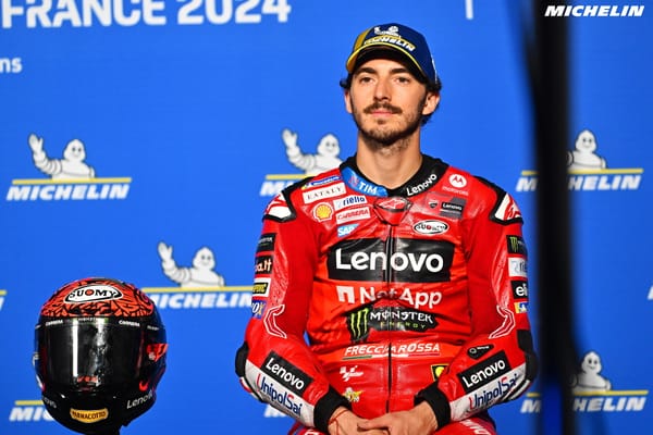 Le Mans, Bagnaia (3e) : « Jorge et Marc étaient juste plus rapides »