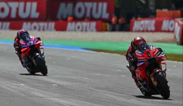 Assen, Martin (2e) : « Pas d'excuse, Pecco était au-dessus »