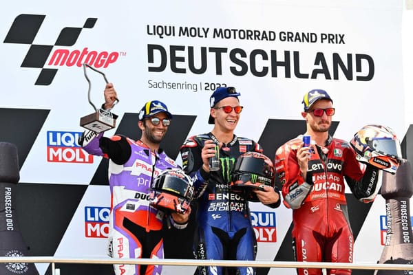 Sachsenring : Résultats passés de Fabio et Jojo