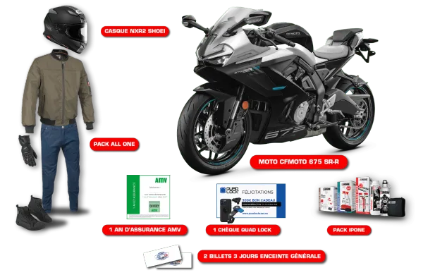 Avec le GP de France, gagnez un pack d'une valeur de 10 500 € !