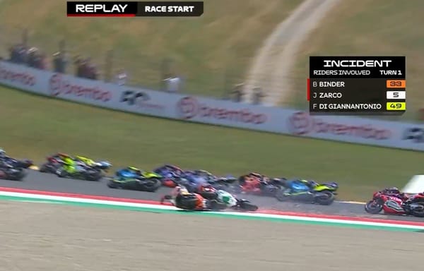 Des nouvelles de Johann Zarco, percuté par Brad Binder au Mugello