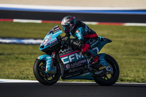 Saint-Marin, Moto2 (Q2) : Holgado en pole, Baltus 4e