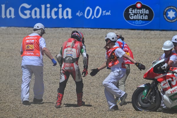 Qui a chuté le plus souvent en MotoGP ?