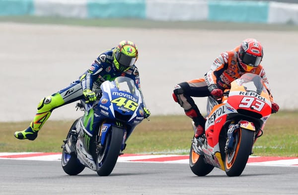 Comparatif Rossi-Marquez : Les blessures retardent l'Espagnol