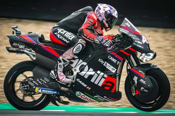 Aprilia cherche un sponsor principal pour son équipe d'usine