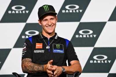 Fabio Quartararo, chez Yamaha jusqu'en 2024 : « Je me sens bien sur la M1 et c’est essentiel »