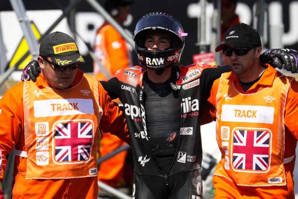 Aleix Espargaro, héros du samedi à Silverstone