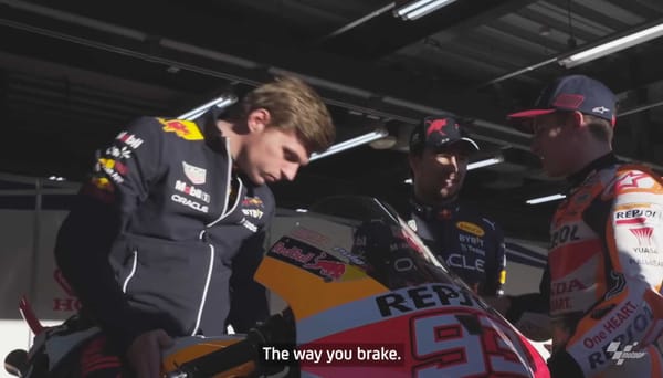 Verstappen aimerait un test en MotoGP
