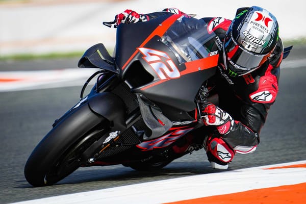 Alex Rins livre ses premières impressions sur sa nouvelle machine