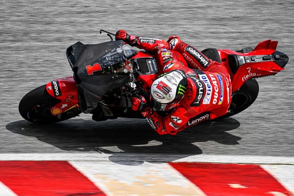 Test Portimao (J1) : Bagnaia meilleur temps, Ducati et Aprilia dominent
