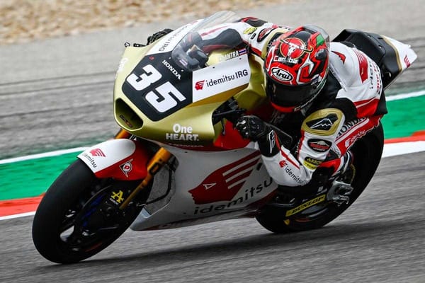 Inde, Moto2 (P1) : Chantra devant Acosta