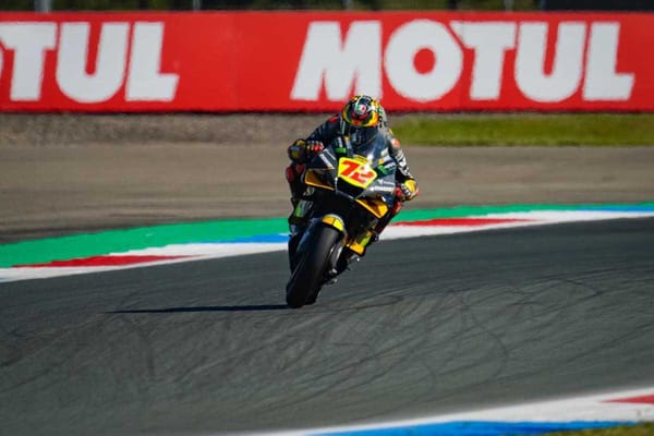 Assen, MotoGP (P1) : Bezzecchi meilleur temps, les Français dans le coup