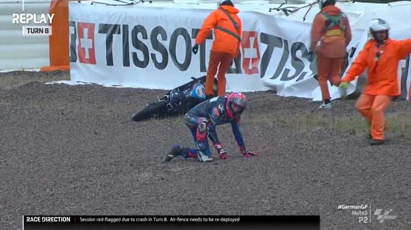 LIVE Sachsenring : Drapeau rouge en début d'après-midi