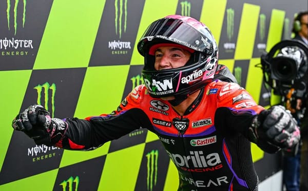 La meilleure course de l'histoire d'Aprilia en MotoGP