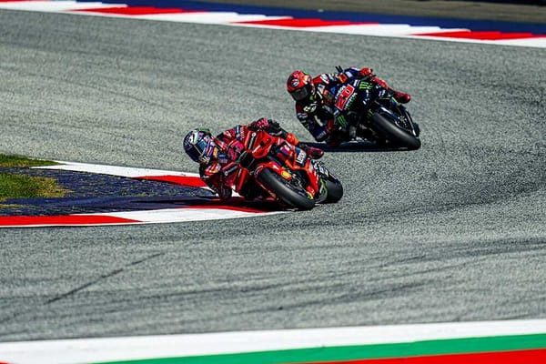 Autriche, MotoGP (WUP) : Bastianini devant Quartararo et Marquez