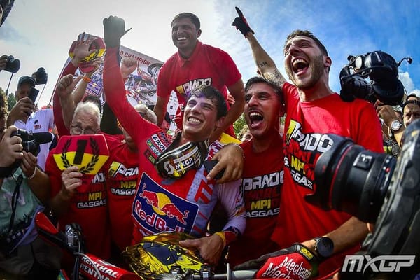 Prado sacré champion MXGP, Febvre vice-champion